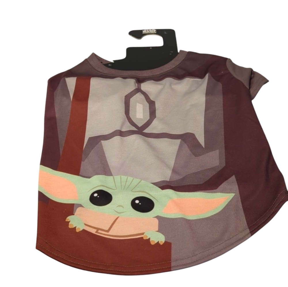 Star Wars Mandalorian Pet Tee Shirt Cat Dog Size Large